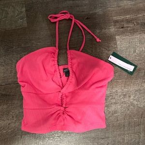 Wild Fable Pink Cropped top